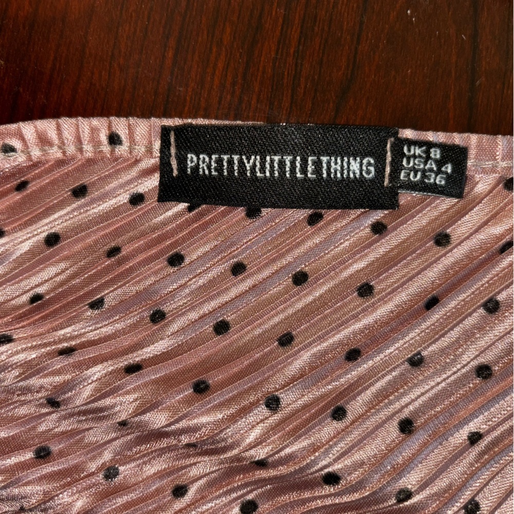 PrettyLittleThing Polka Dot Summer Dress - Picture 3 of 4